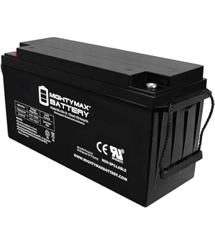 Amazon.com: Mighty Max Battery 12V 250Ah SLA Battery Replaces